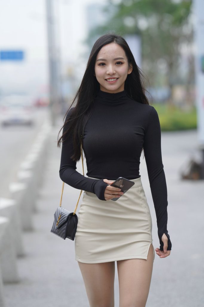 凯恩街拍作品 – 优雅清新的美丽女孩 [401P1V-14.3GB]