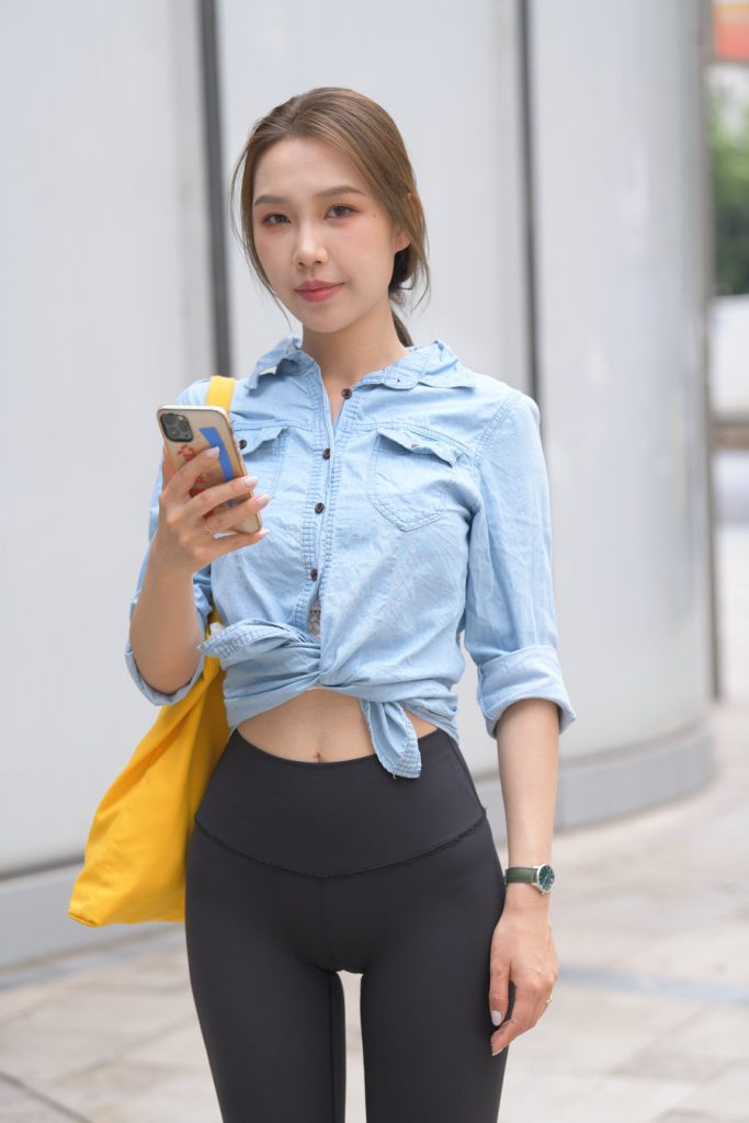 一始街拍作品 – 黑色瑜伽裤青春女孩 [733P1V-27.9GB]